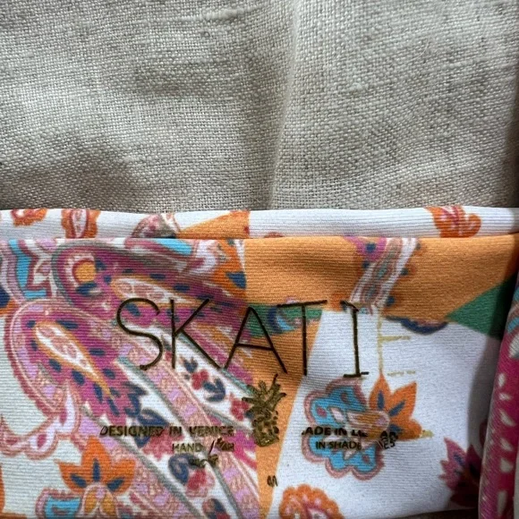 Skatie Penny Top Antigua Print Size M - Picture 3 of 3